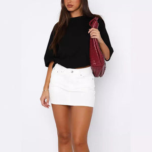 Women’s Denim Skirt - Retro Slim Stretch Fit - MRC STOREskirtMy StoreWomen’s Denim Skirt - Retro Slim Stretch FitMRC STORECJQZ243570311KPWhiteL