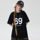 Women’s Digital 69 T-Shirt - Street Fashion Loose - MRC STORET-ShirtsMy StoreWomen’s Digital 69 T-Shirt - Street Fashion Loose My Store MRC STORECJYH206160806FUBlackL