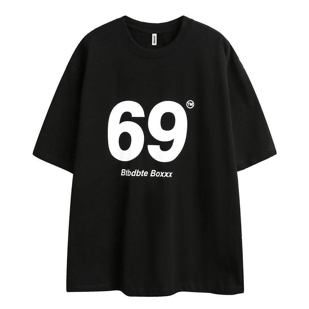 Women’s Digital 69 T-Shirt - Street Fashion Loose - MRC STORET-ShirtsMy StoreWomen’s Digital 69 T-Shirt - Street Fashion Loose My Store MRC STORECJYH206160802BYApricotL