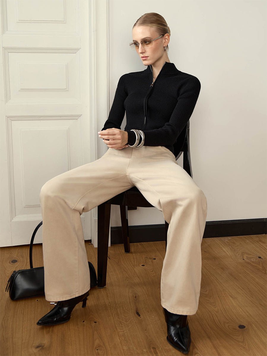 Women’s Double Zipper Thermal Cardigan - MRC STOREJacketsMy StoreWomen’s Double Zipper Thermal Cardigan My Store MRC STORECJMY249044903CXWhiteL