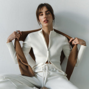 Women’s Double Zipper Thermal Cardigan - MRC STOREJacketsMy StoreWomen’s Double Zipper Thermal Cardigan My Store MRC STORECJMY249044906FUBlackL