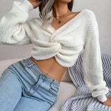Women’s Knit Sweater - Long Sleeve Knot - MRC STORESweaters & HoodiesMy StoreWomen’s Knit Sweater - Long Sleeve Knot My Store  28.23MRC STORECJMY231299603CXWhiteL