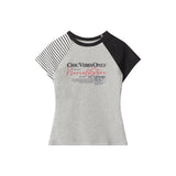 Women’s Letter T-Shirt - Short Sleeve Cotton - MRC STORET-ShirtsMy StoreWomen’s Letter T-Shirt - Short Sleeve Cotton My Store  25.40MRC STORECJCS234304106FUFlower GrayL