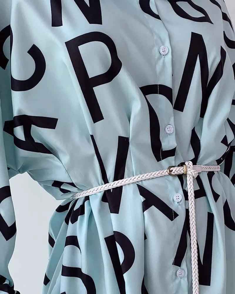 Women's Long Sleeve Letter Print Shirt Dress – Trendy Oversized - MRC STOREtopMy StoreWomen's Long Sleeve Letter Print Shirt Dress – Trendy OversizedMRC STORECJNSSYCS07223-Blue-LBlueL