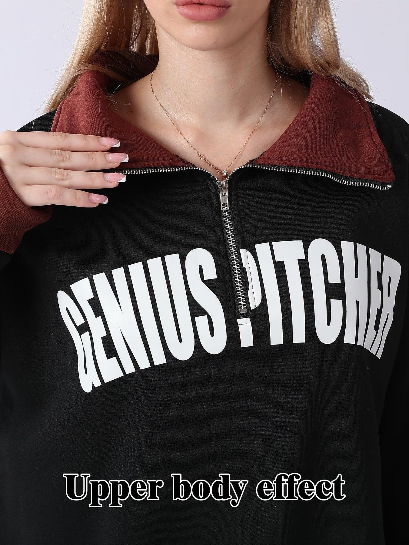 Women's Long Sleeved Sweatshirt - MRC STORETopMy StoreWomen's Long Sleeved Sweatshirt - MRC STOREMRC STORECJWY211856403CXBlackL