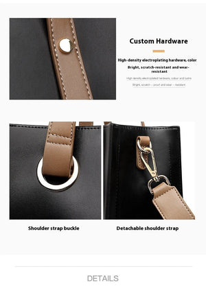 Women’s Shoulder Bag - Wide Strap Casual PVC - MRC STOREAccessoriesMy StoreWomen’s Shoulder Bag - Wide Strap Casual PVC My Store MRC STORECJYD236074401AZBlack With Khaki