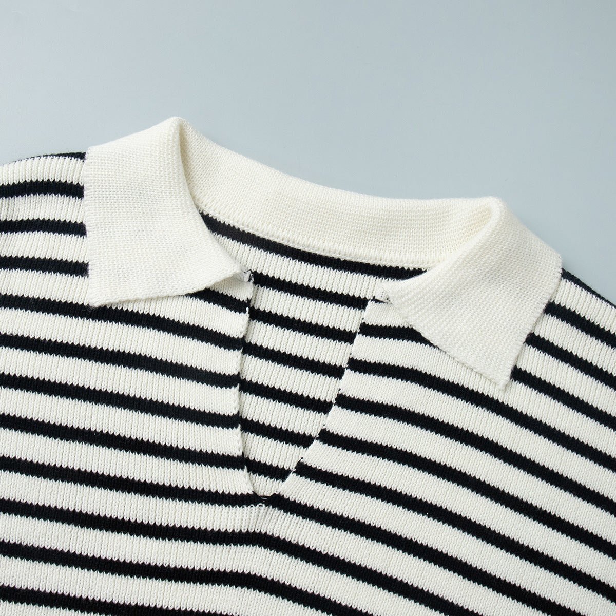 Women’s Striped Long Sleeve Sweater - MRC STORESweaters & HoodiesMy StoreWomen’s Striped Long Sleeve Sweater My Store MRC STORECJMY249044503CXBlackL