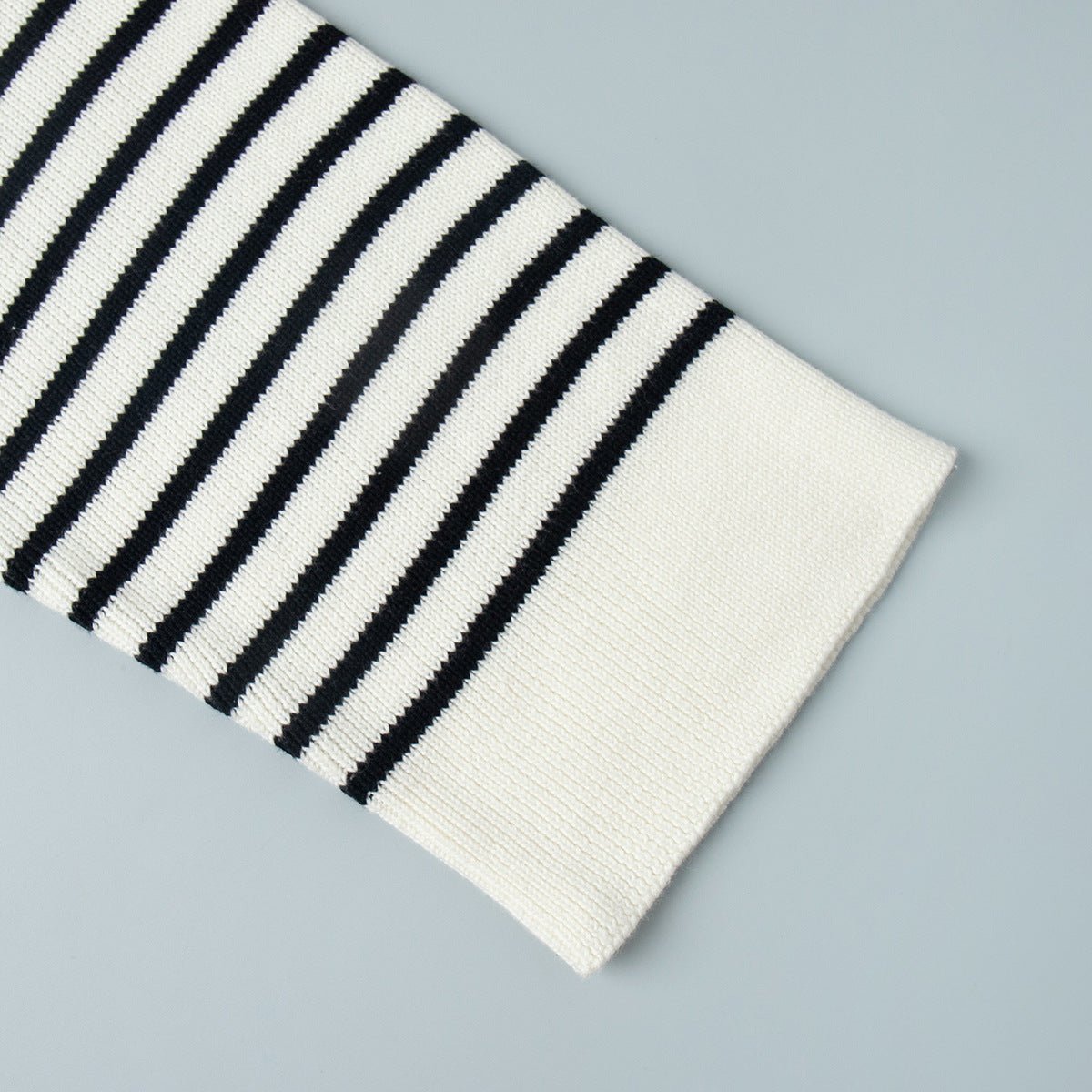 Women’s Striped Long Sleeve Sweater - MRC STORESweaters & HoodiesMy StoreWomen’s Striped Long Sleeve Sweater My Store MRC STORECJMY249044503CXBlackL