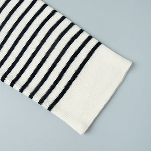 Women’s Striped Long Sleeve Sweater - MRC STORESweaters & HoodiesMy StoreWomen’s Striped Long Sleeve Sweater My Store MRC STORECJMY249044503CXBlackL