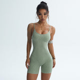 Women’s Suspender Shorts - Frosted Thread One - Piece - MRC STOREyoga clothesMy StoreWomen’s Suspender Shorts - Frosted Thread One - Piece My Store  30.24MRC STORECJDK241973503CXArmy GreenL