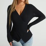 women's sweater Irregular Cross – Chic Pullover Top for a Fashion - Forward Look - MRC STORESweaters & HoodiesMy Storewomen's sweater Irregular Cross – Chic Pullover Top for a Fashion - Forward Look - MRC STOREMRC STORECJMY227505806FUBlackL