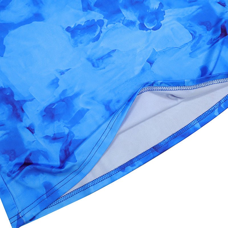 Women’s Two - Piece Set - Floral Midriff Skirt - MRC STOREsetMy StoreWomen’s Two - Piece Set - Floral Midriff Skirt My Store MRC STORECJLS234985803CXBlueL