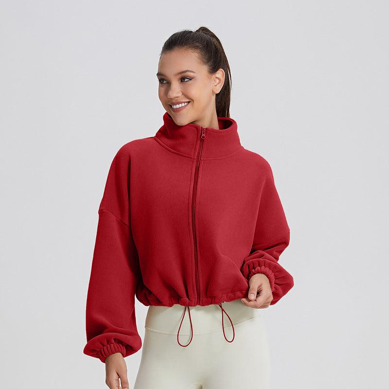 Women's Warm Sports Sweatshirt – Thick, Loose Fit Lapel Casual Winter Top - MRC STORESweaters & HoodiesMy StoreWomen's Warm Sports Sweatshirt – Thick, Loose Fit Lapel Casual Winter Top - MRC STOREMRC STORECJYD223424233GTAnkela RedL