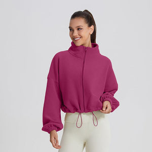 Women's Warm Sports Sweatshirt – Thick, Loose Fit Lapel Casual Winter Top - MRC STORESweaters & HoodiesMy StoreWomen's Warm Sports Sweatshirt – Thick, Loose Fit Lapel Casual Winter Top - MRC STOREMRC STORECJYD223424215OLGrape PurpleL