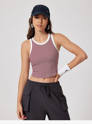 Women’s Yoga Vest - Quick - Drying Sports Bra - MRC STOREyoga clothesMy StoreWomen’s Yoga Vest - Quick - Drying Sports Bra My Store MRC STORECJWX234999811KPCocoa Black StripeL