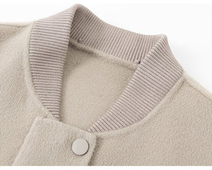 Woolen Coat - Short Baseball Style - MRC STOREJacketsMy StoreMen’s Woolen Coat - Short Baseball Style My Store MRC STORECJXZ232889507GTGray RiceL