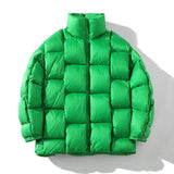 Woven Style Down Jacket - MRC STORETopMy StoreWoven Style Down Jacket - MRC STOREMRC STORECJYD196658605EVGreenL