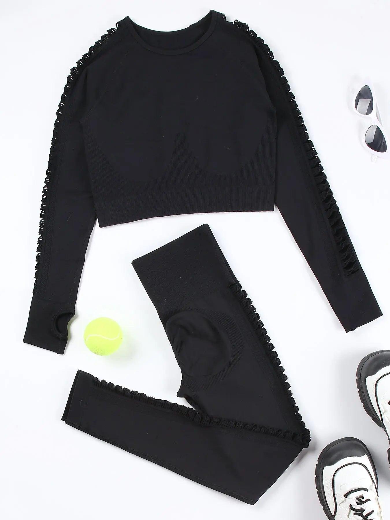 Yoga Clothes Suit - MRC STORETopMy StoreYoga Clothes Suit - MRC STOREMRC STORECJYD211549903CXBlack SuitL